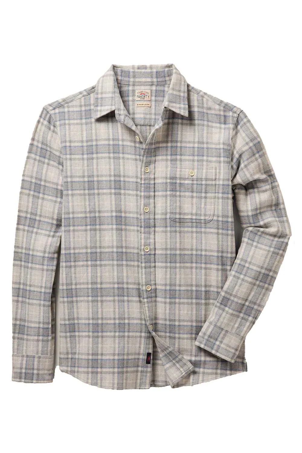 SUPER BRUSHED FLANNEL Grey Falls Plaid sold by REVOLVR Menswear