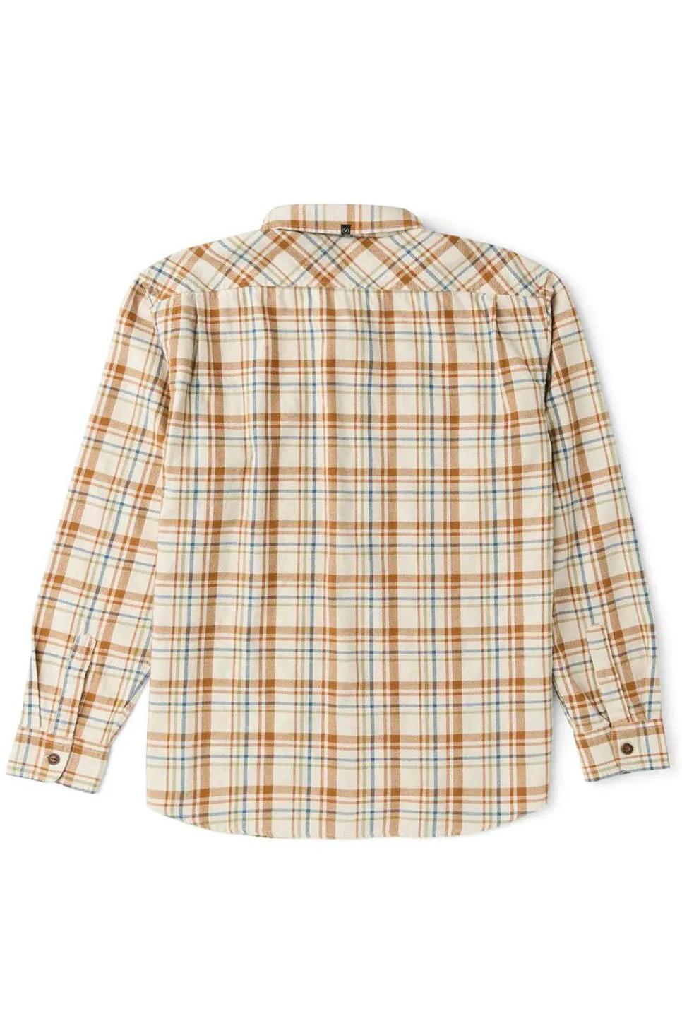 CENTRAL COAST ECO LS FLANNEL Dk Sand sold by REVOLVR Menswear product image thumbnail 2