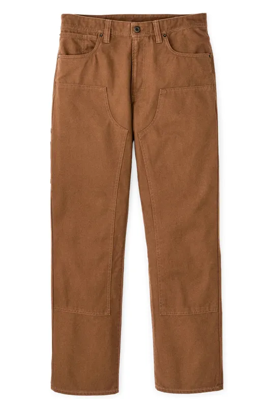 DRY TIN DOUBLE FRONT PANT Whiskey sold by REVOLVR Menswear