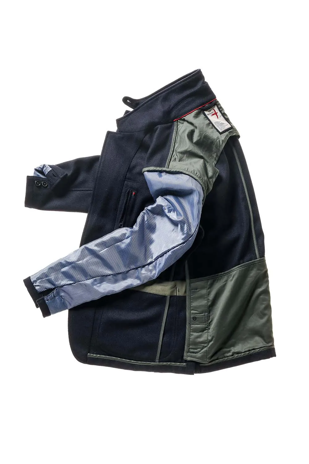 HERITAGE TRAP BLAZER Dk Navy Whipcord sold by REVOLVR Menswear product image thumbnail 2