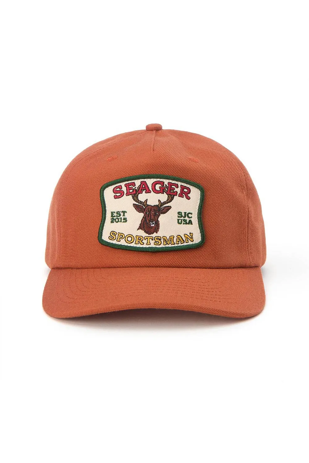 SEAGER SPORTSMAN SNAPBACK Orange sold by REVOLVR Menswear product image thumbnail 2
