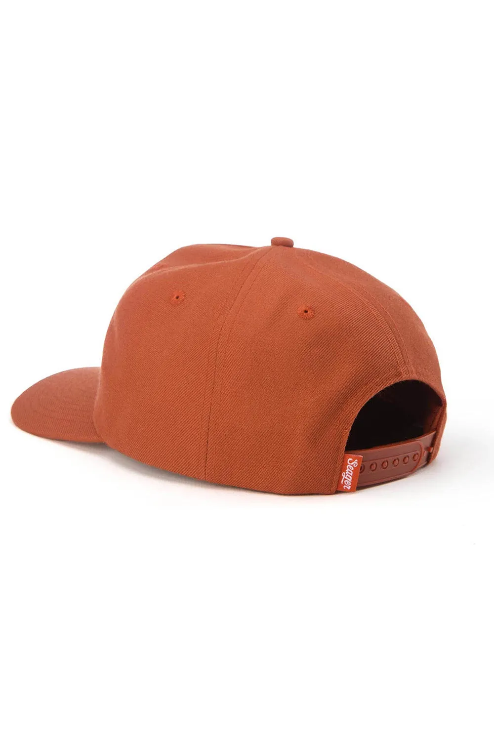 SEAGER SPORTSMAN SNAPBACK Orange sold by REVOLVR Menswear product image thumbnail 3