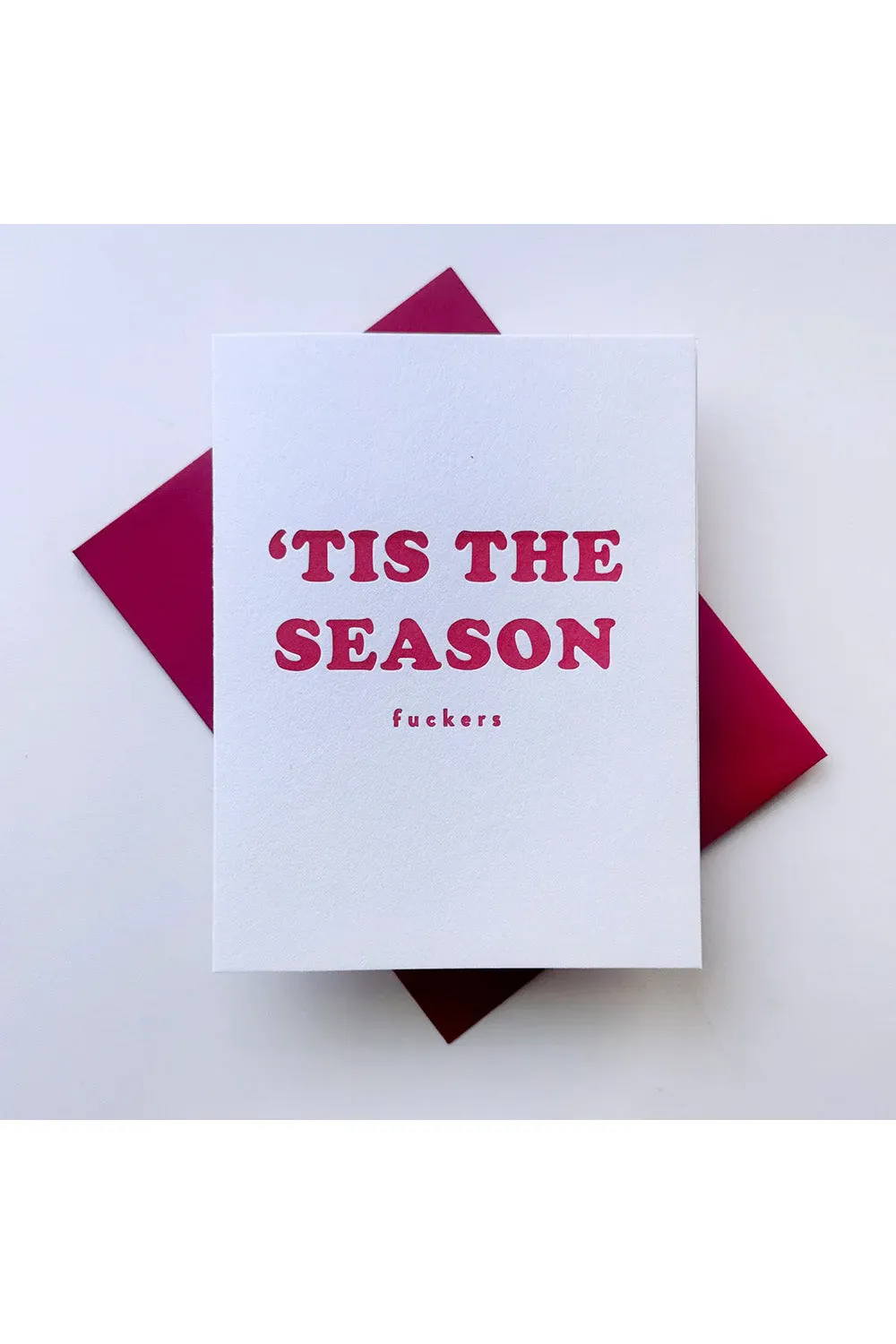 TIS THE SEASON CARD sold by REVOLVR Menswear