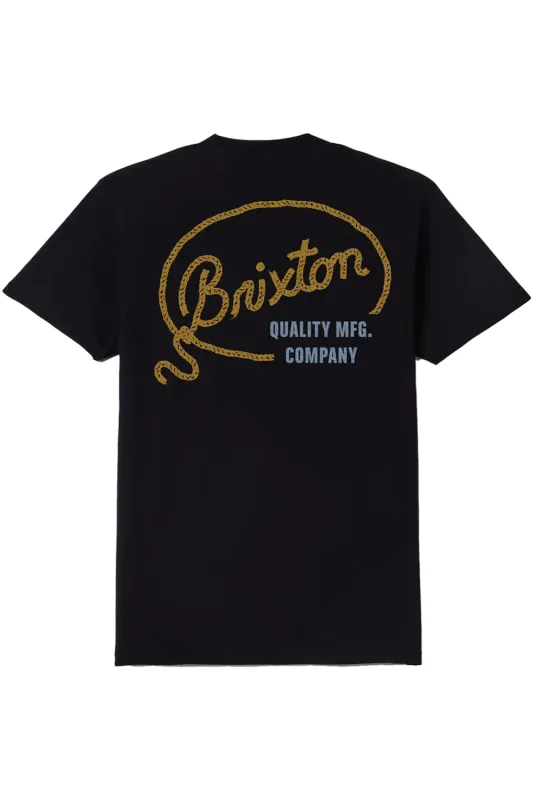 GALLATIN SS Black sold by REVOLVR Menswear