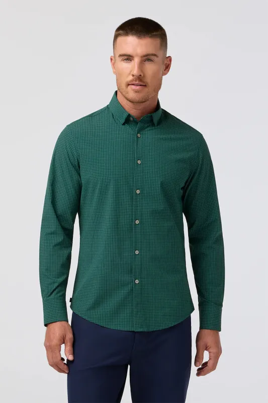 LEEWARD LS Dk Sea Noah Tattersall sold by REVOLVR Menswear
