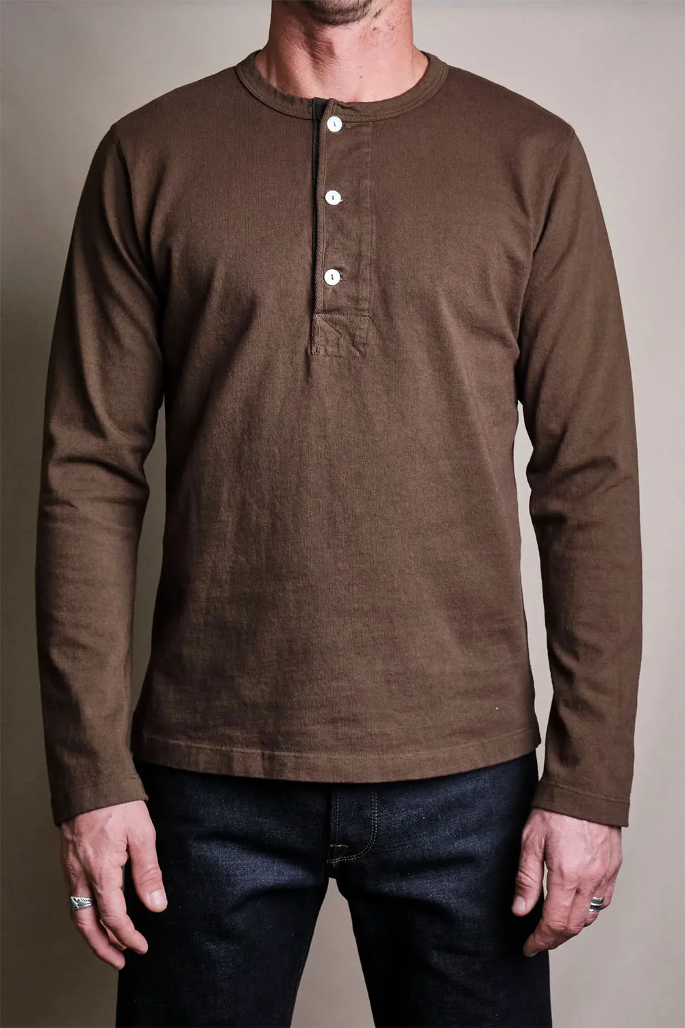 13oz. HENLEY Cedar sold by REVOLVR Menswear product image thumbnail 2