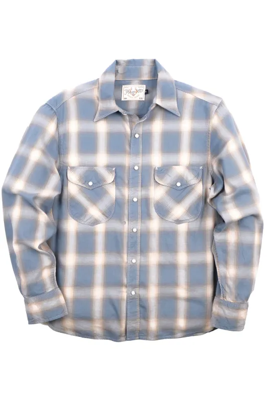 BODIE Clear Blue Plaid sold by REVOLVR Menswear