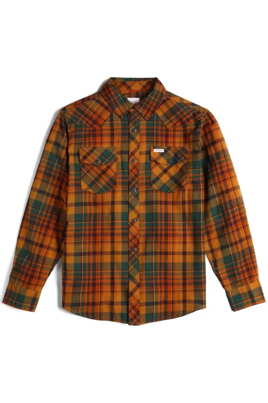 MOUNTAIN SHIRT Chai Multi made by TOPO DESIGNS