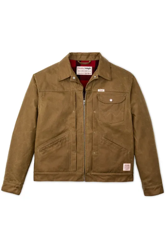 WRANGLER X FILSON ADVENTURE JACKET Tan sold by REVOLVR Menswear
