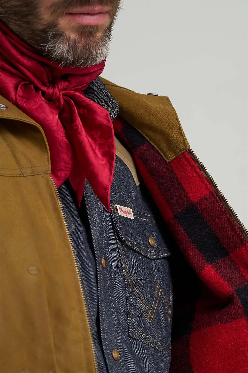 WRANGLER X FILSON ADVENTURE JACKET Tan sold by REVOLVR Menswear product image thumbnail 5