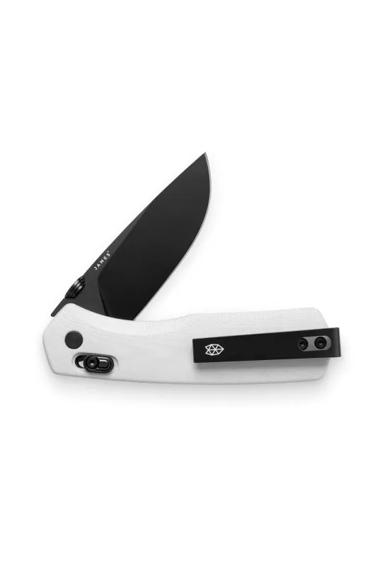 THE CARTER KNIFE Bone/Black Straight made by REVOLVR Menswear