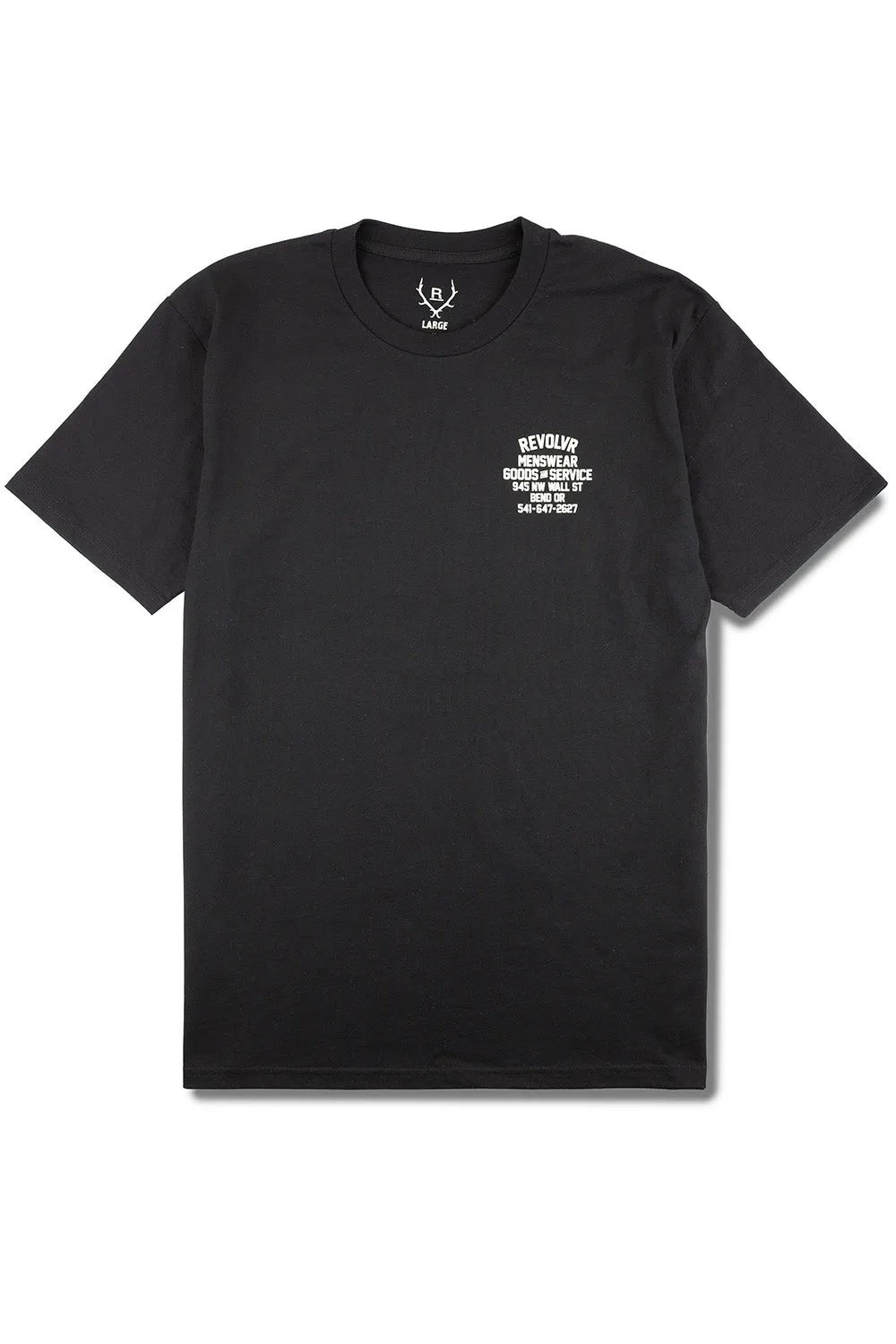 BEND SHOP TEE Black sold by REVOLVR Menswear product image thumbnail 2