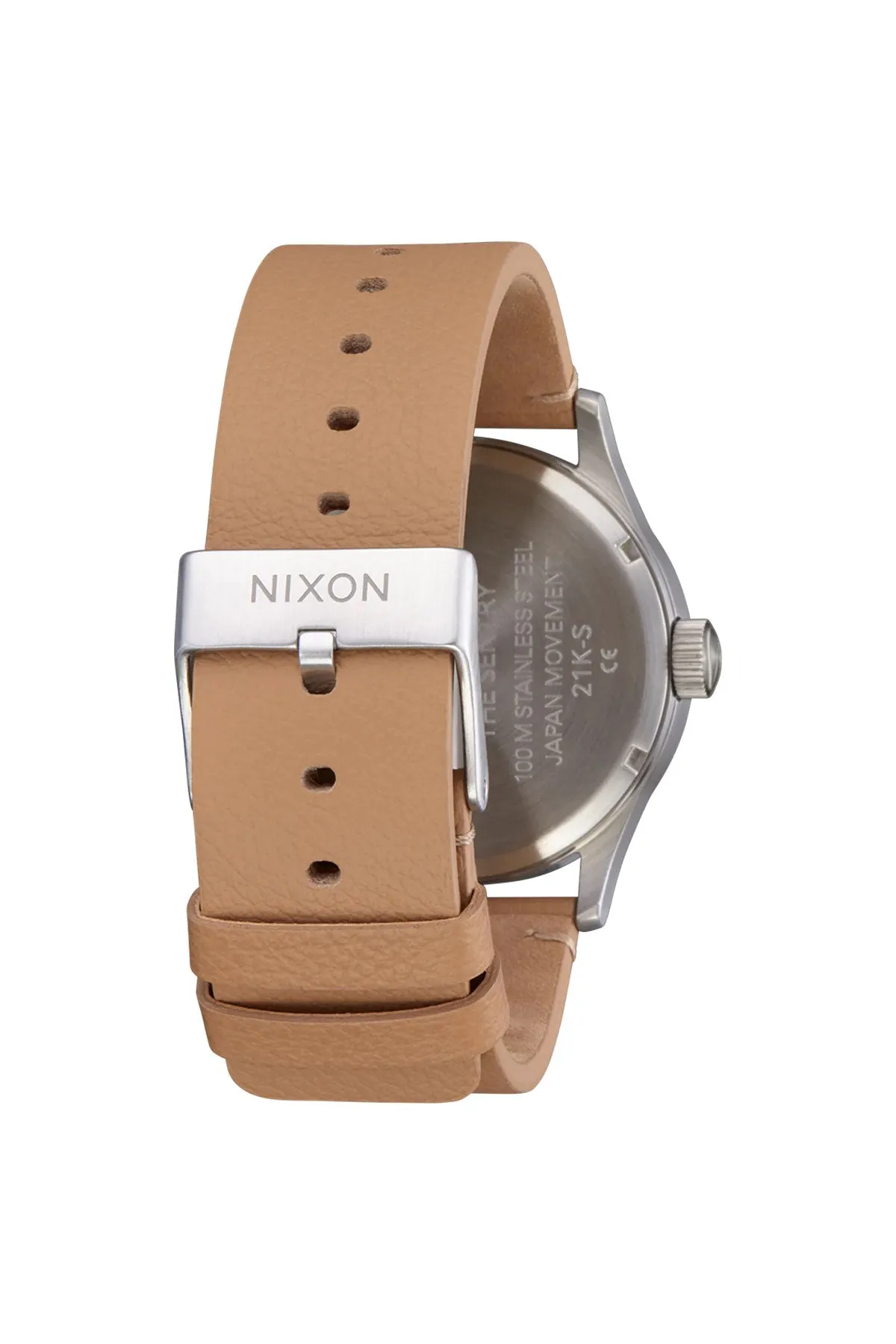 SENTRY LEATHER - ALL SILVER/TAN sold by REVOLVR Menswear product image thumbnail 3