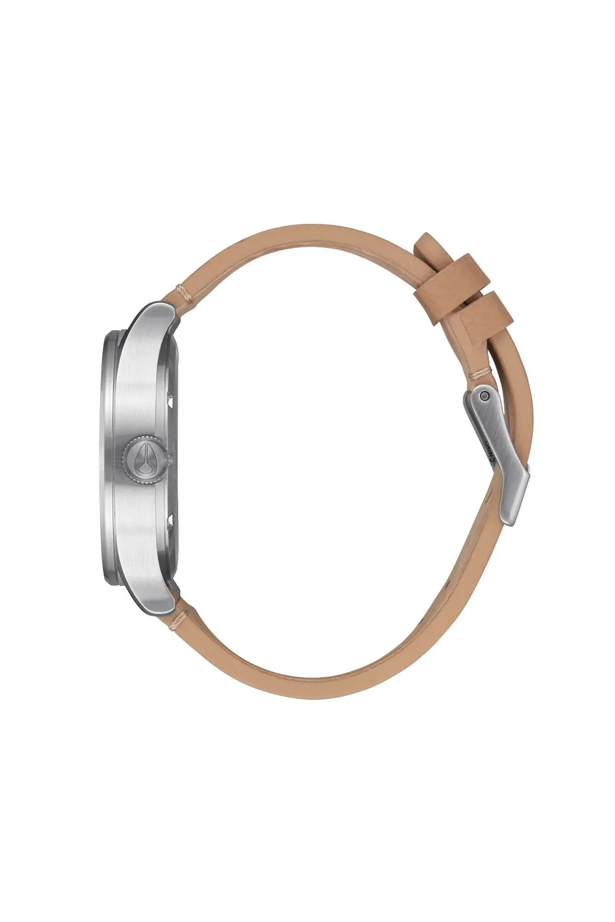 SENTRY LEATHER - ALL SILVER/TAN sold by REVOLVR Menswear product image thumbnail 2