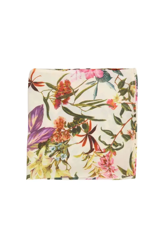 THE LENAH POCKET SQUARE Floral made by REVOLVR Menswear