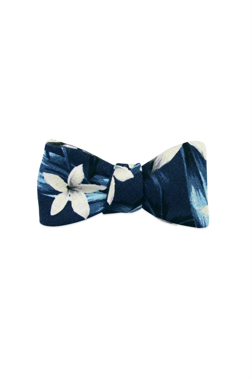 THE KALEA BOW TIE Blue Tropical sold by REVOLVR Menswear