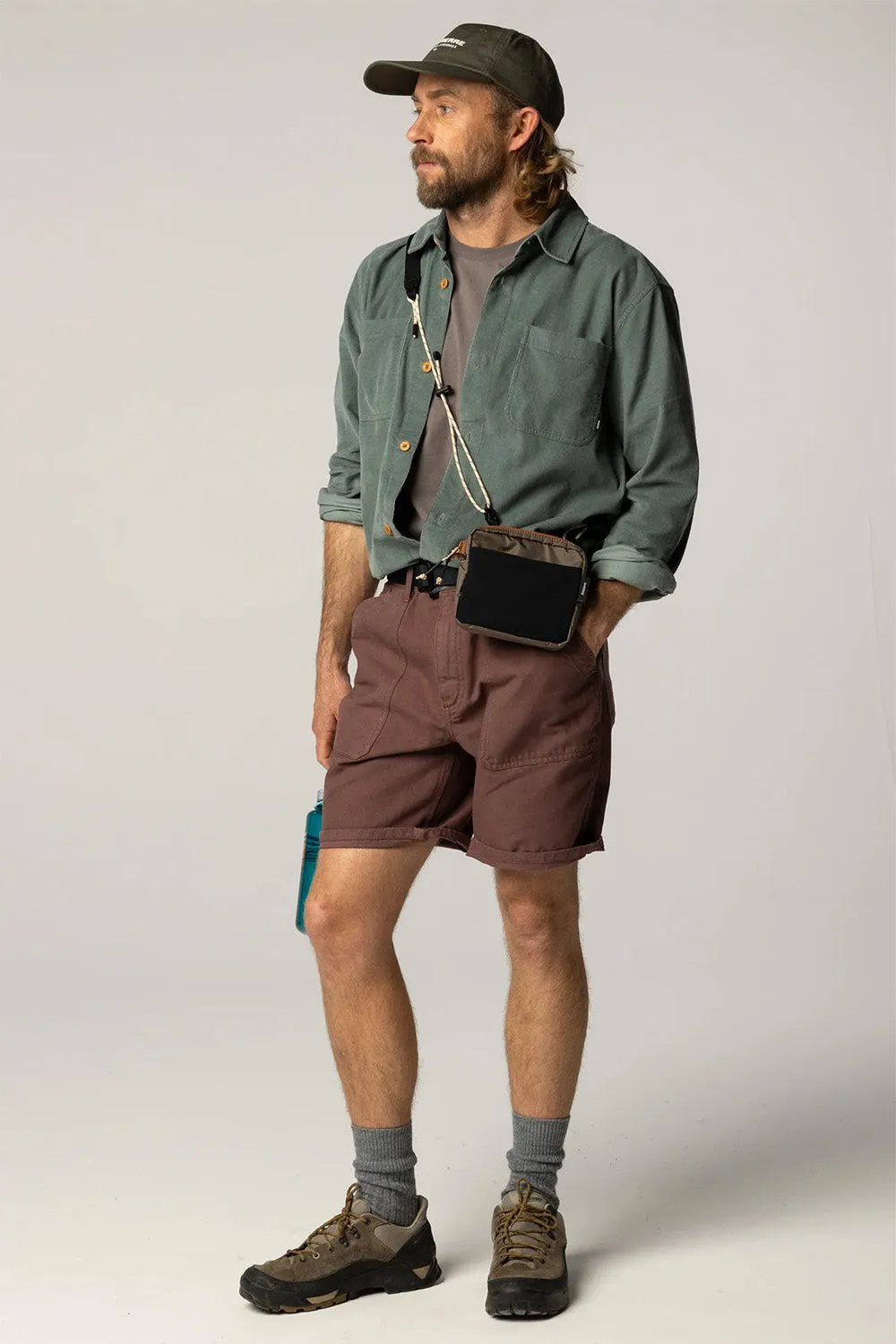 SUNSET PINCORD SHIRT Deep Sea sold by REVOLVR Menswear product image thumbnail 2