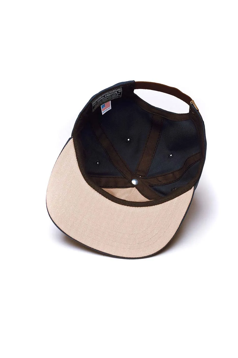 PACIFIC PENNANT STRAPBACK Black sold by REVOLVR Menswear product image thumbnail 3
