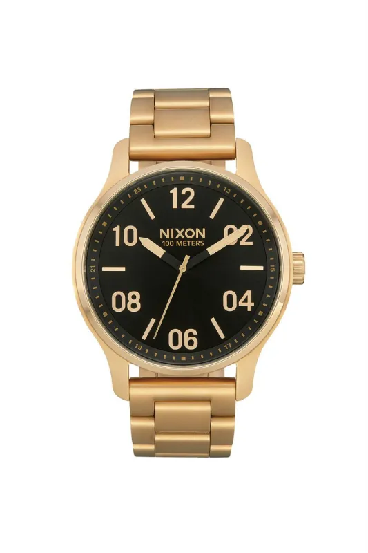 PATROL WATCH - GOLD/BLACK sold by REVOLVR Menswear