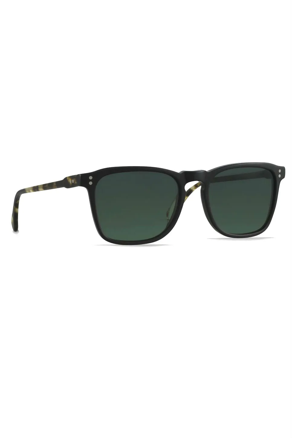 WILEY - MATTE BLACK + MATTE BRINDLE TORTOISE/GREEN POLAR sold by REVOLVR Menswear