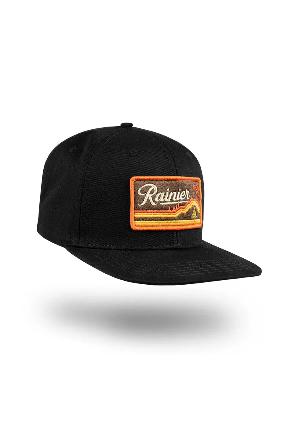 RUNOFF FLATBILL HAT Black sold by REVOLVR Menswear
