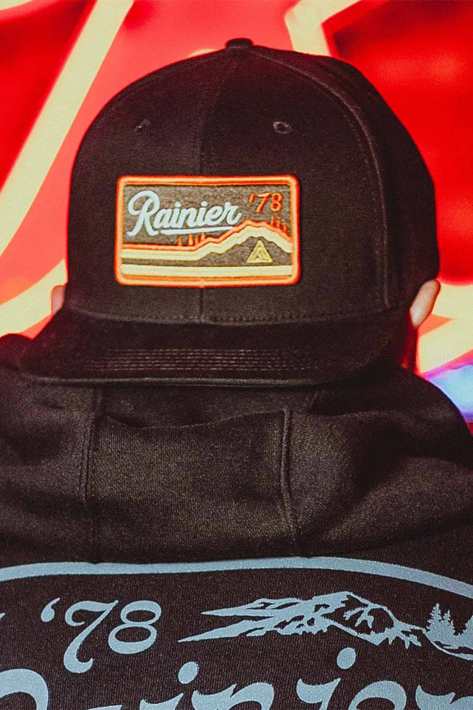 RUNOFF FLATBILL HAT Black sold by REVOLVR Menswear product image thumbnail 2