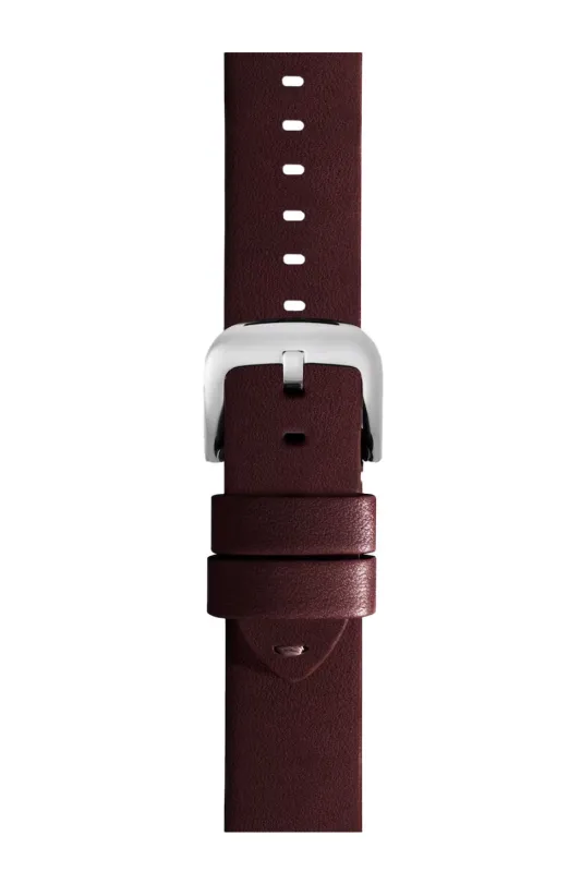 SHINOLA CATTAIL LEATHER STRAP 20mm made by Shinola
