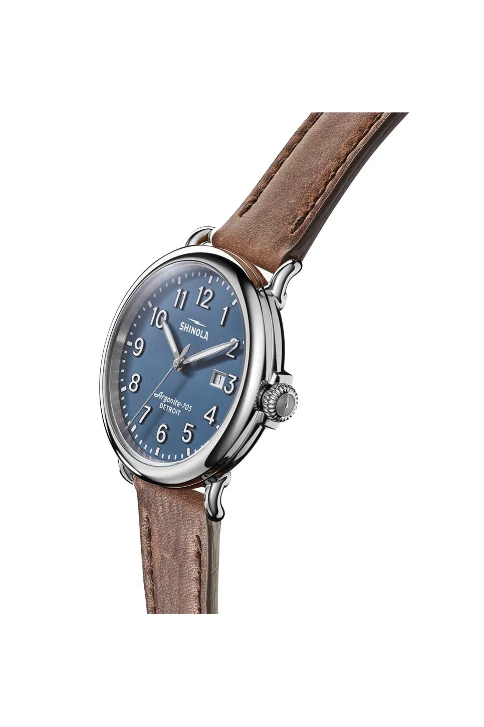RUNWELL 41mm - BLUE/BRITISH TAN sold by REVOLVR Menswear product image thumbnail 2
