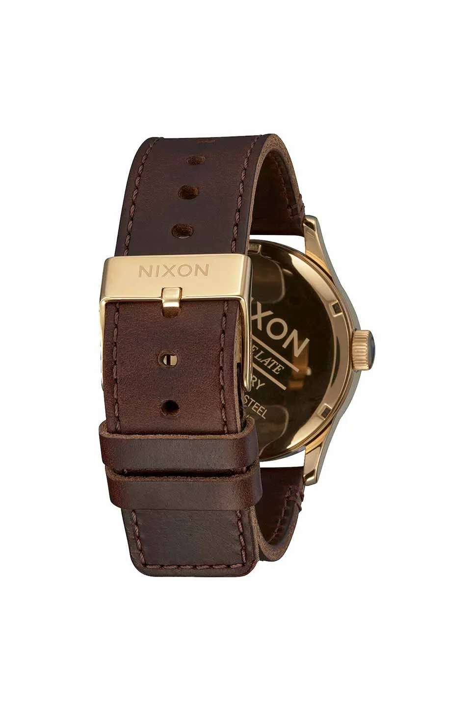 SENTRY LEATHER - POLISHED GOLD/NAVY SUNRAY sold by REVOLVR Menswear product image thumbnail 3