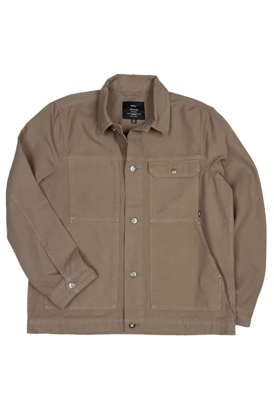 BASSET TRUCKER JACKET Woodsmoke sold by REVOLVR Menswear