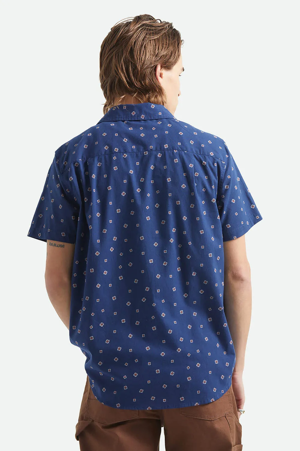 CHARTER PRINT SS Midnight Blue Geo sold by REVOLVR Menswear product image thumbnail 4