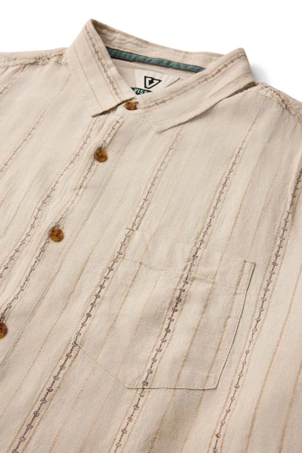 LINEN PIN SS Sand sold by REVOLVR Menswear product image thumbnail 3