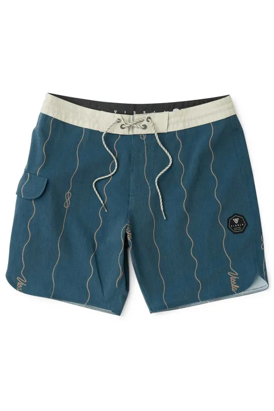 ROUNDUP BOARDSHORT Midnight sold by REVOLVR Menswear