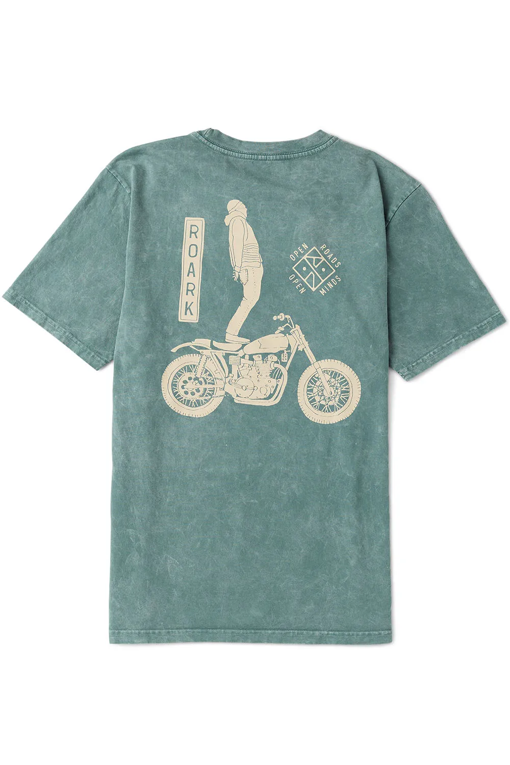GHOSTRIDER TEE Slate Green sold by REVOLVR Menswear