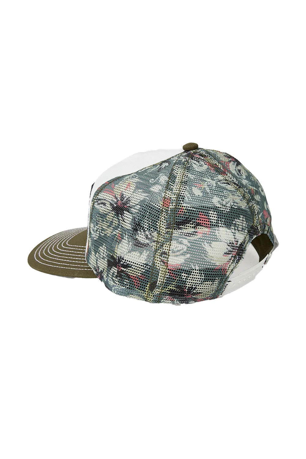 TROPICAL TRUCKER CAP Camo sold by REVOLVR Menswear product image thumbnail 2