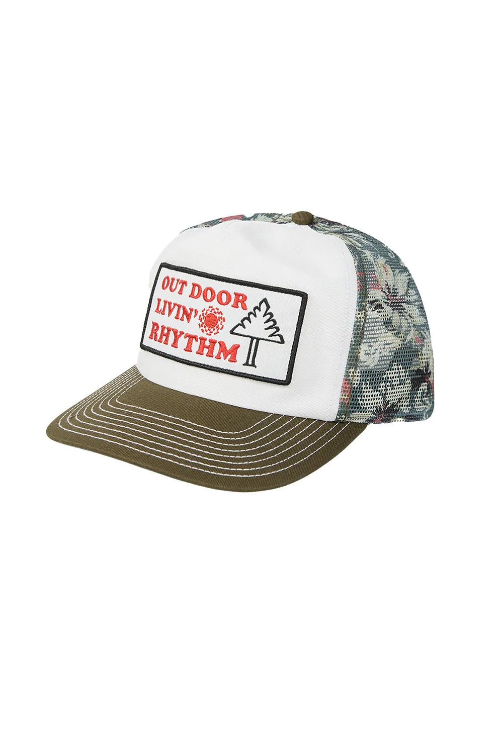 TROPICAL TRUCKER CAP Camo sold by REVOLVR Menswear