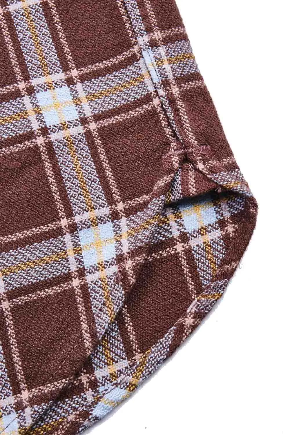 WESTERN SCOUT Brown Plaid sold by REVOLVR Menswear product image thumbnail 4