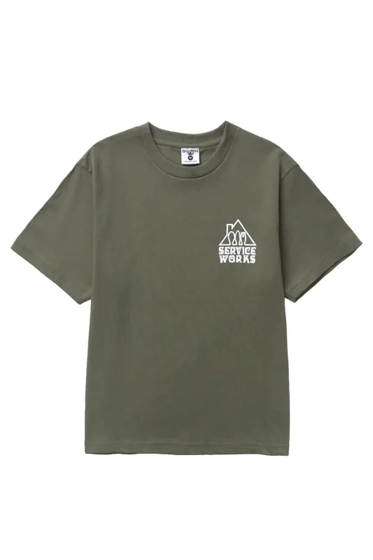HOME COMFORTS TEE Olive made by Service Works