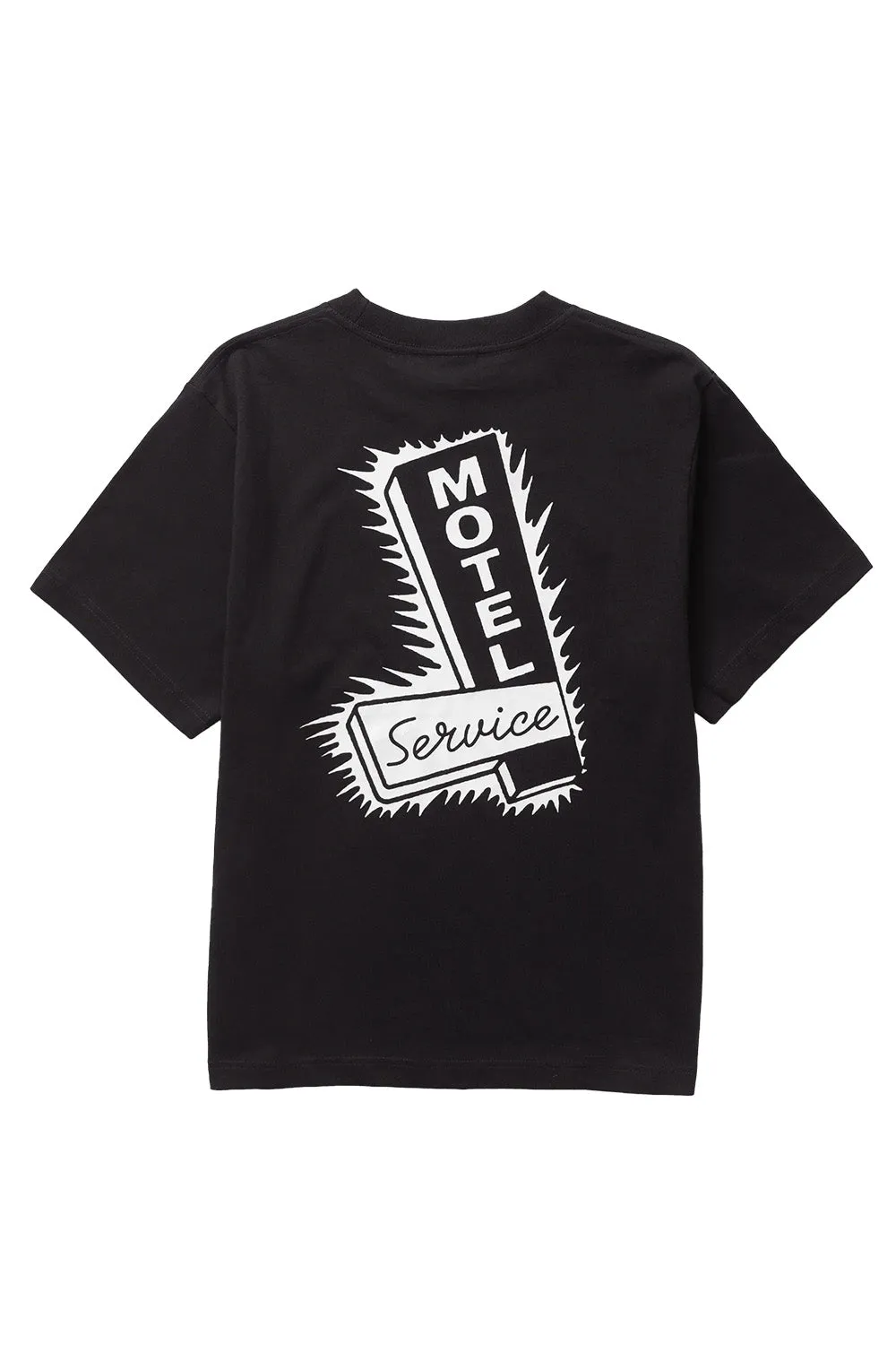 MOTEL TEE Black sold by REVOLVR Menswear