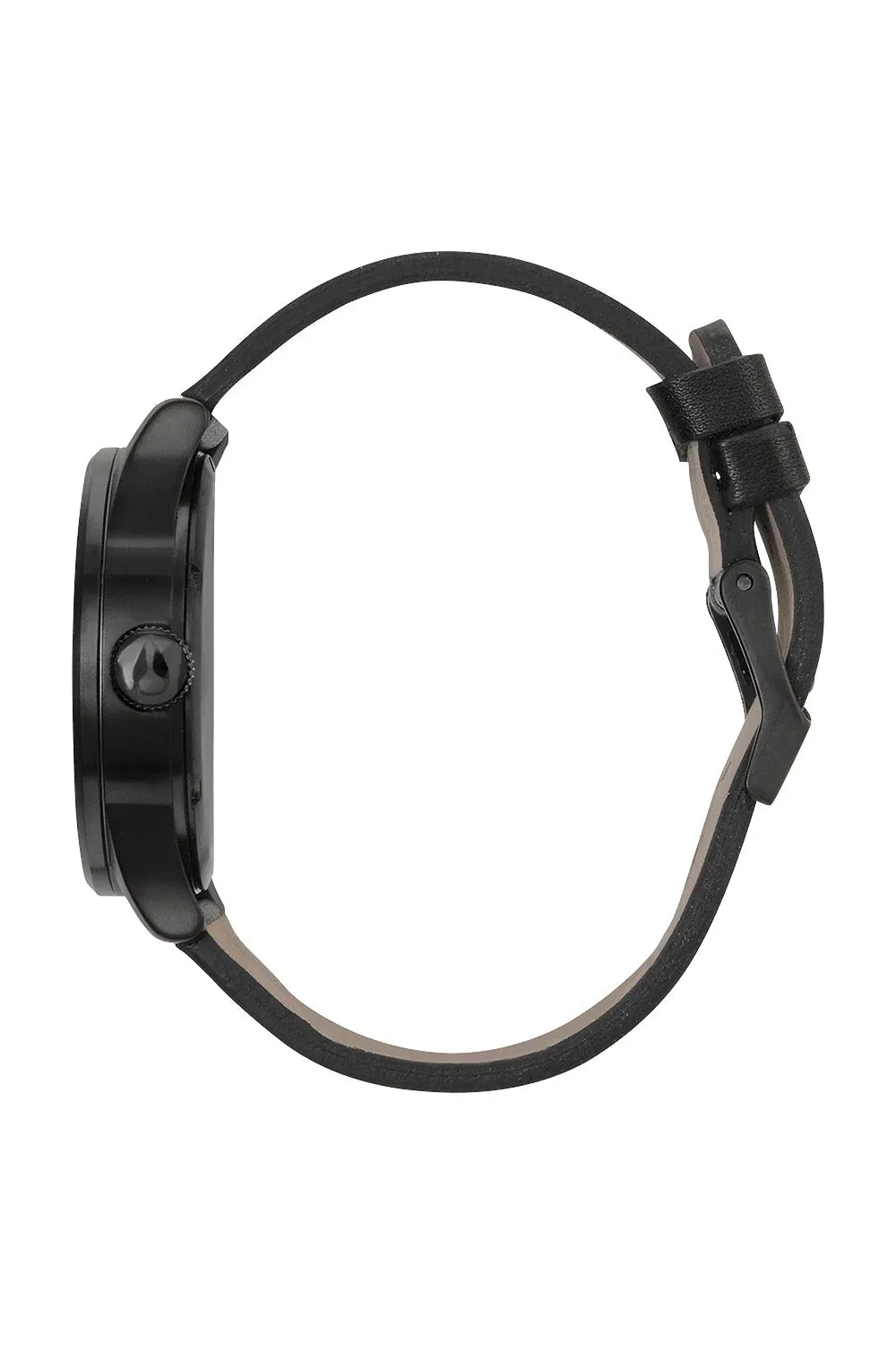 SENTRY LEATHER - ALL BLACK sold by REVOLVR Menswear product image thumbnail 2