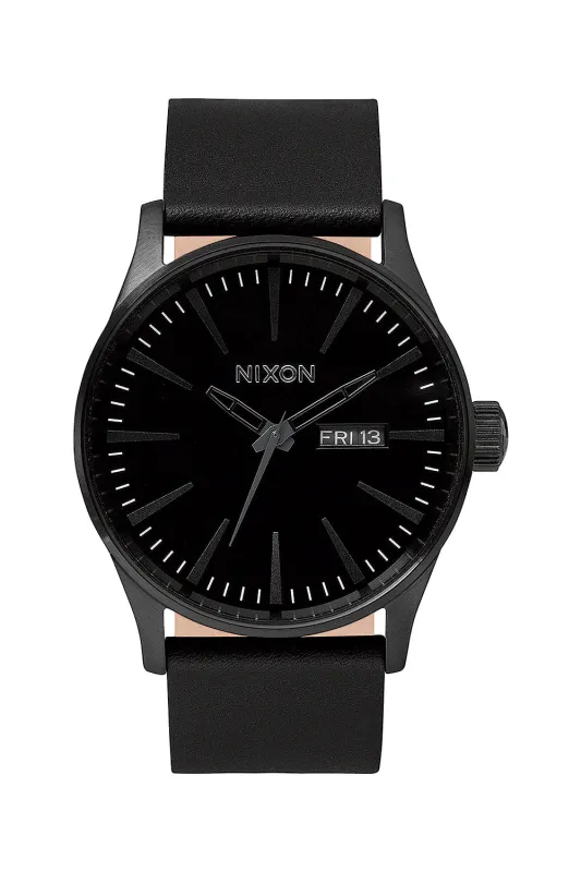 SENTRY LEATHER - ALL BLACK sold by REVOLVR Menswear