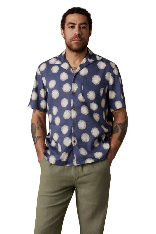 BREEZE CAMP SS Bright Night Fireworks sold by REVOLVR Menswear