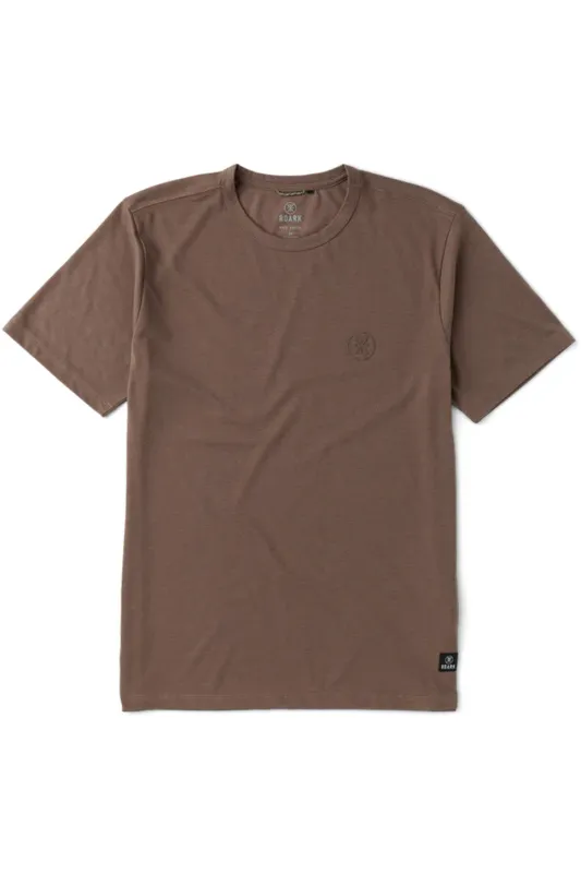 MATHIS ACTIVE SS Faded Brown made by REVOLVR Menswear