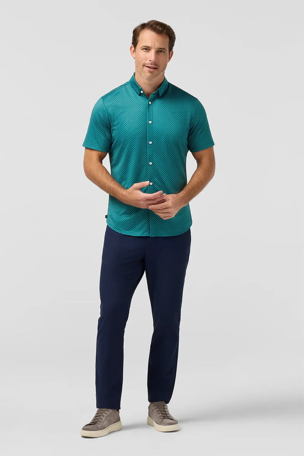 HALYARD SS Dk Teal Dot sold by REVOLVR Menswear product image thumbnail 2