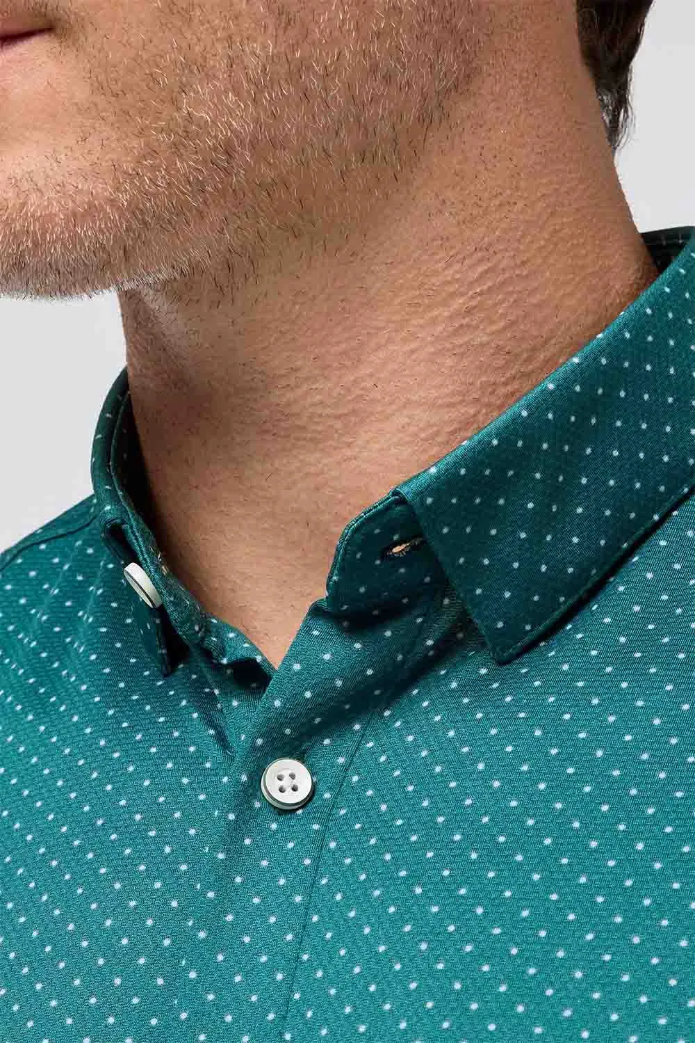 HALYARD SS Dk Teal Dot sold by REVOLVR Menswear product image thumbnail 3