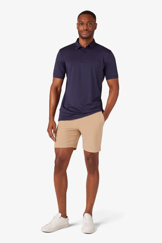 DECK SHORT Khaki Solid made by Mizzen+Main