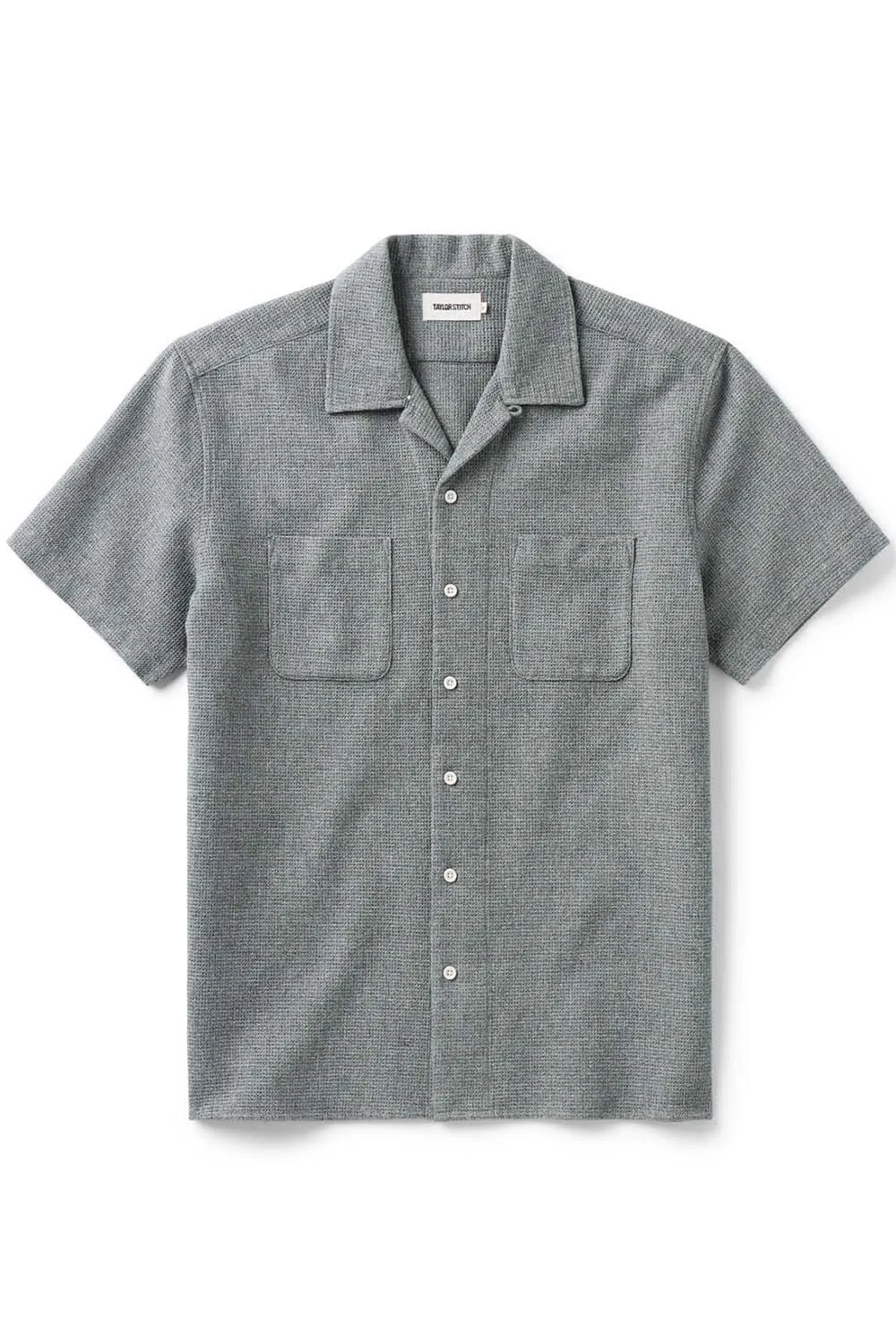 CONRAD SS SHIRT Deep Sea Twist sold by REVOLVR Menswear