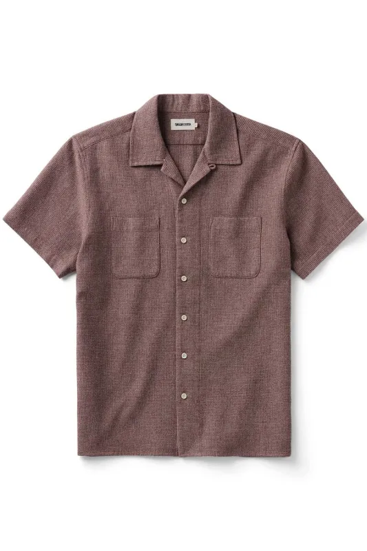 CONRAD SS SHIRT Port Twist made by Taylor Stitch