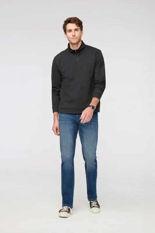 PERFORMANCE DENIM+ STRAIGHT - DUSTBOWL BLUE made by DUER