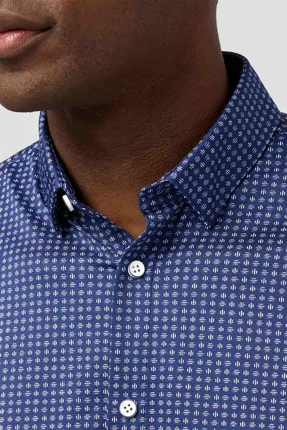 HALYARD SS Midnight Navy Circle Dash sold by REVOLVR Menswear product image thumbnail 3